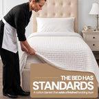 10-Pack Twin 100% Cotton Waffle Blankets, Bulk Box, Hotels & Resorts, White - Image 4