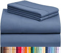Full Size Sheets, Cooling & Soft Deep Pocket Bed Sheet Set, 4PC by LuxClub