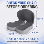 Celinva Orthopedic Cushion, Car Seat Cushion, Back and Seat Cushion - Image 3
