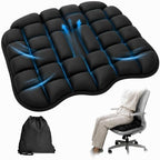 Airplane Seat Cushion, Inflatable Travel Seat Cushion by ZumiPaw
