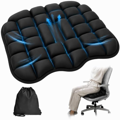Airplane Seat Cushion, Inflatable Travel Seat Cushion by ZumiPaw