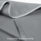 NTBAY Toddler Pillows with Pillowcases Set, 4 Piece 13 x 18, Dark Grey - Image 2