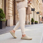 Sunday Walks Women’s Knit Mules, Slip-On Casual Clogs, Lizz - Image 2