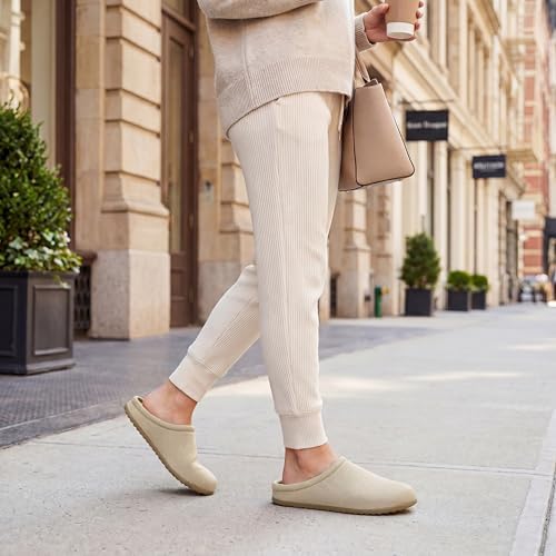 Sunday Walks Women’s Knit Mules, Slip-On Casual Clogs, Lizz - Image 2