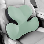 BEBAS Ergonomic Memory Foam Lumbar Support Pillow for Car, Green by BEBAS