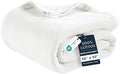 LANE LINEN Twin Blanket, 100% Cotton, 300 GSM, Waffle Textured - White by LaneLinen