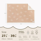 100% Cotton Baby Blanket Ultra Cozy Soft Newborn Swaddle for Boys and Girls - Image 6
