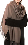 Thick Oversized Pashmina Shawl Wrap for Evening Dresses Winter Warm Shawls by OHAYOMI