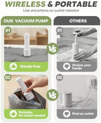Vacuum Storage Bags with Rechargeable Pump for Travel, 20 Combo Set - Image 2