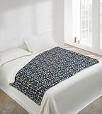 Regal Comfort Faux Fur Sherpa Throw Blanket - 50" x 70" Soft & Plush, Warm & Fuzzy Oversized Twin Velvet Fleece Blanket for All Seasons in Snow Leopard by RegalComfort