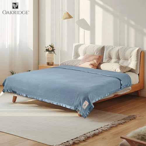 OakRidge Heirloom Merino Wool Blanket - 100% Australian Wool with - Image 2