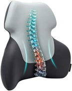 Season Guard Back Support Pillow, Lumbar Pain Relief Cushion for Office/Car by SeasonGuard