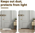 Security Door Seal Kit Aluminum Door Draft Stopper (Copper) Heavy Duty Weather Stripping Door Seal Durable Seal Strip Draft Stoppers for Bottom of Door Sweeps for Interior and Exterior Doors - Image 5