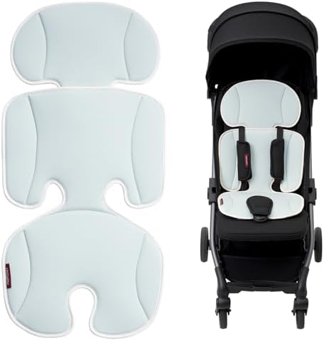 Momcozy Universal Stroller Cooling Pad, Detachable 2-Piece Cushion by Momcozy