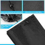 Nuogo 20 Pcs Large Laundry Bags Bulk, 38 x 24 Inch, Black, Blue, Pink - Image 5