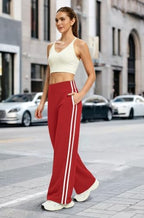 Alaroo Women's Pants Wide Leg High Waist with Pockets Loose Stretch Casual - Image 3