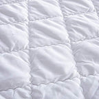 FLXXIE 43x60 Inches Down Alternative Toddler Comforter, White - Image 3