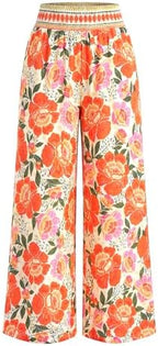 BTFBM Floral Summer Wide Leg Pants Woman 2026 by BTFBM