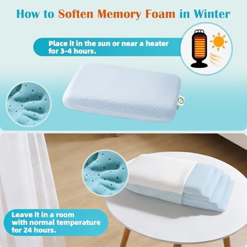 Adjustable Memory Foam Pillow, Cervical Pillow for Neck Pain Relief - Image 6