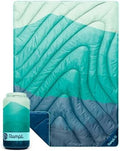 Rumpl Original Puffy Compact Throw Blanket, Seascape Ridge Mountains by Rumpl