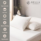 Bella Coterie | Luxury Bamboo Viscose Queen Size Pillowcase Set - Image 2