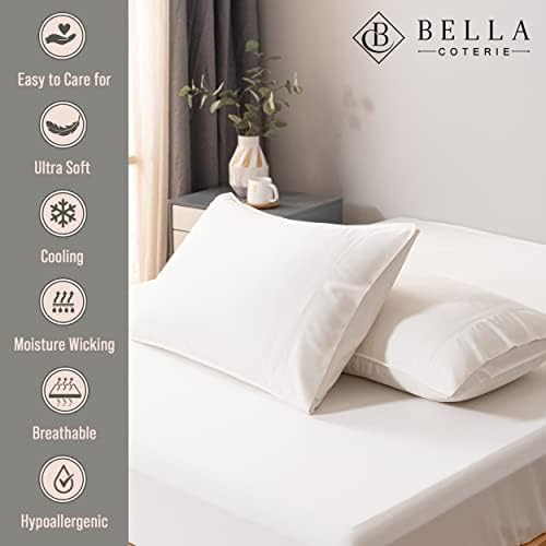 Bella Coterie | Luxury Bamboo Viscose Queen Size Pillowcase Set - Image 2