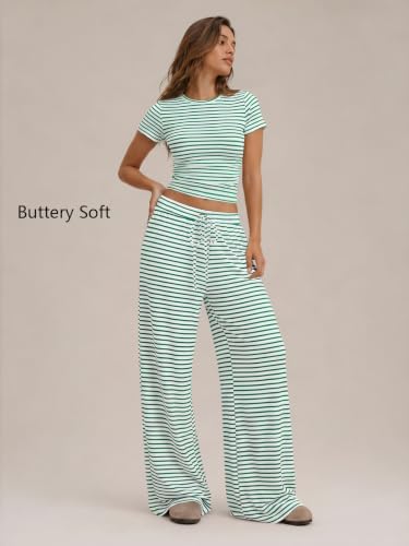 Trendy Queen Women's 2 Piece Matching Summer Lounge Set with Pockets - Image 2