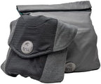 trtl Travel Pillow Cool for Neck Support - Cooling Travel Pillow for Airplanes - Breathable Fabric - Lightweight, Easy to Carry - for Traveling on Flights, Cars, and Trains - Black/Grey by Trtl