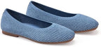 Frank Mully Women's Flats Square Toe Flats Comfortable Slip on Washable Ballet Flats Shoes for Women Dressy Work - Image 2