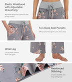 WiWi Bamboo Viscose Pajama Pants for Women Plus Size Cooling Bottoms S-4X - Image 4