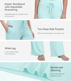 WiWi Bamboo Viscose Pajama Pants for Women Plus Size Cooling Bottoms S-4X - Image 4