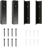 Garage Door Rodent Guard – Aluminum Mouse Snake Shield Plates – Rust-Proof Garage Bottom Corners – Universal Fit – Easy Install with Screws (4 Pack) by Unknown