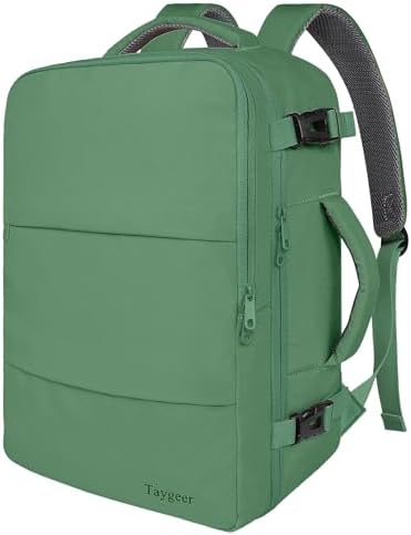 Taygeer Travel Backpack for Women, TSA Carry On Backpack with Shoe Pouch by Taygeer