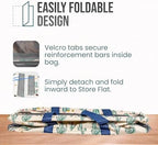 Extra Large Utility Tote Bag - Oversized Collapsible Beach Bag - Cactus - Image 6