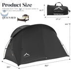 uniHimal Bed Tent Canopy, Queen, Blackout Portable Sleep Tent - Image 2