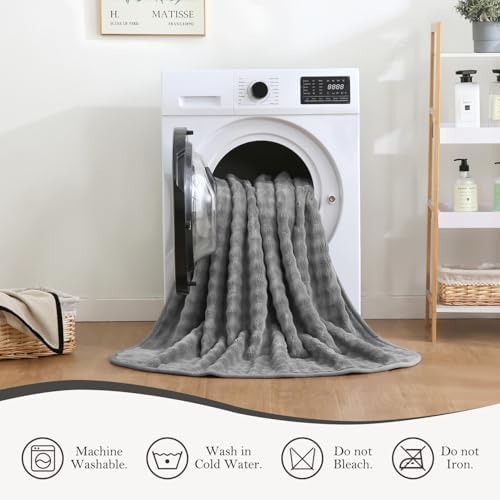 Waterproof Blanket for Pet Bed Couch Sofa Car, 60"x80", Grey - Image 6