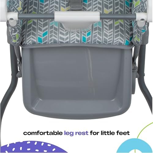 Cosco Kids Highchair for Baby, Simple Foldable High Chair, Convenient, Lightweight, and Compact Design, Mapleton - Image 5