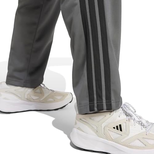adidas Mens Dayready Open Hem Tracksuit Bottoms Casual - Black - Image 4