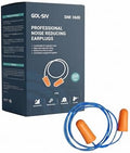 Bulk Corded Foam Ear Plugs, 200 Pairs, NRR 33dB, Orange by GOL-SIV