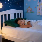 NTBAY Toddler Pillows with Pillowcases Set, 4 Piece 13 x 18, Dark Green - Image 2