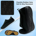 Scurtain Mens House Slippers Comfortable Wide Diabetic Orthopedic Shoes - Image 5