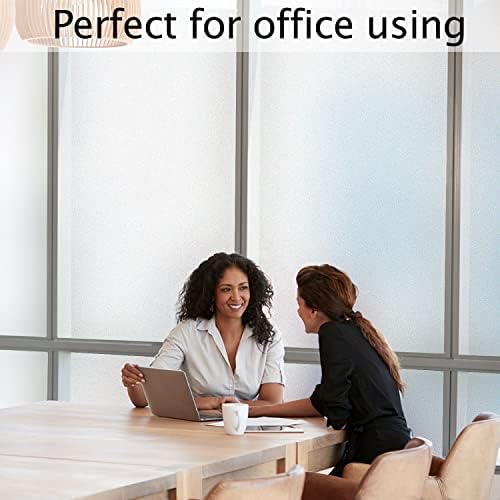 HIDBEA Frosted Glass Window Privacy Film,Static Cling 41.3 in x 13.1 ft - Image 4