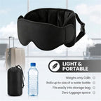 Avernio Travel Pillow with Eye Mask–2 in 1 Support Sleep System (3 in 1) - Image 5