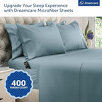 DREAMCARE King Size Sheets Set - 6 pcs Breathable Cooling Sheets King Size - Image 2