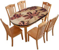 Oval Tablecloths, Plaid Pattern Printed on Fitted Table Cloth, for Parties & Celebrations Holiday Dinners, Fits for 48" x 68" Oval Tables by tablecovertablecloth