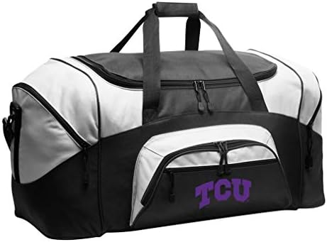 Large TCU Duffle Bag by BroadBayPersonalizedGifts
