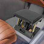 Adjustable Foot Rest, Ergonomic Under Desk Stool, 4 Height Angle PU Cushion - Image 3