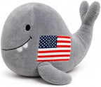 Funny Whale Door Stopper – 3 lb Weighted Plush Doorstop that Actually Works, Non-Slip & Floor Safe, Cute Home Accent, Viral White Elephant Gift Everyone Fights Over by khevga