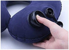Neck Travel Pillow - Luxuriously Soft Washable Cover and Compact Packsack with Clip for Lightweight Support in Airplane, Car(D) - Image 5
