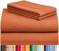 Full Size Sheets, Cooling & Soft Deep Pocket Bed Sheet Set, 4PC by LuxClub